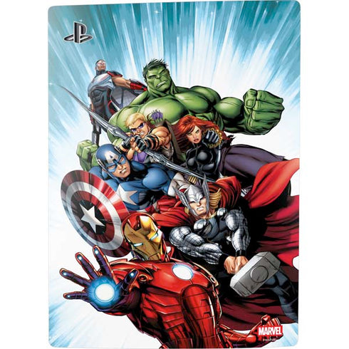 Marvel Avengers Team PS5 Console Skin